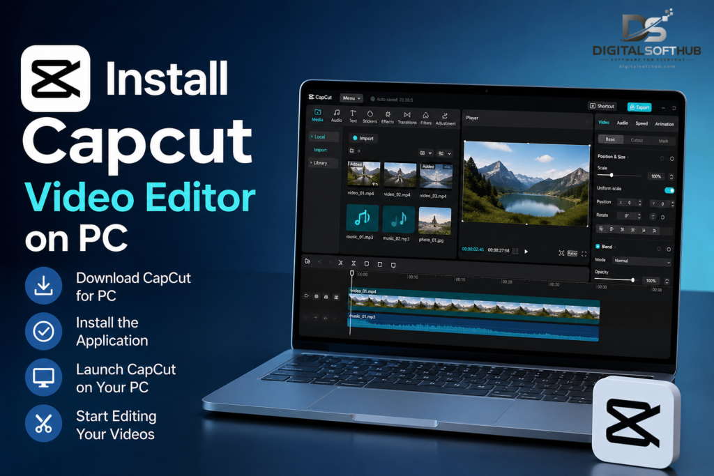 Capcut Video Editor For Pc Download 1024x683